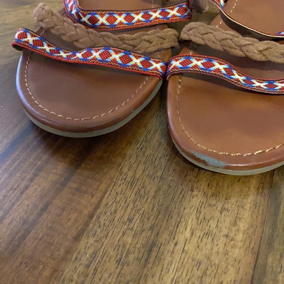 Indigo Rd sandals shoes Boho  Adjustable Strappy Flat 9 - Picture 11 of 11